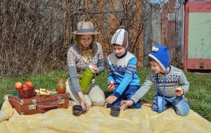 camping kids