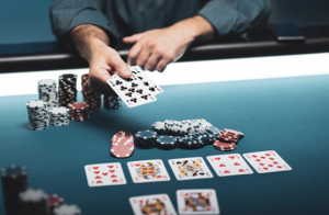 playing poker casino